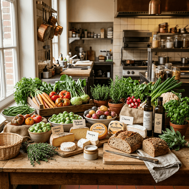 Local Belgian produce
