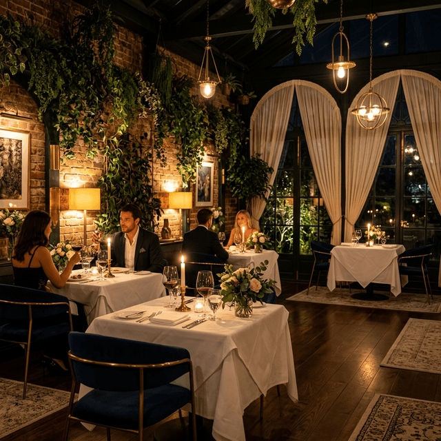 Jardin restaurant interior